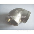BSP/NPT thread stainless steel 90 degree pipe elbow dimensions